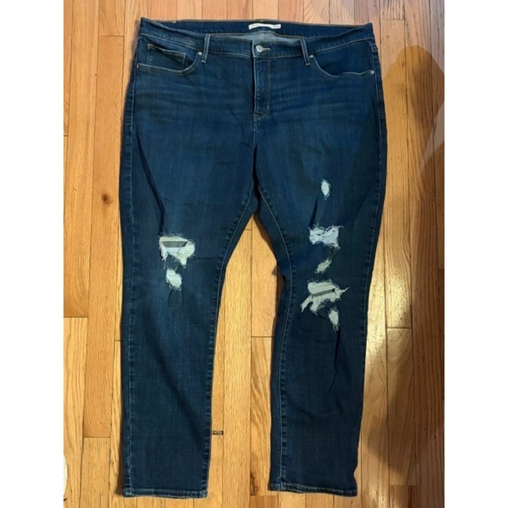 Levis 311 Shaping Skinny Jeans Womens 20W Dark Wash  19643-0128 T56-26